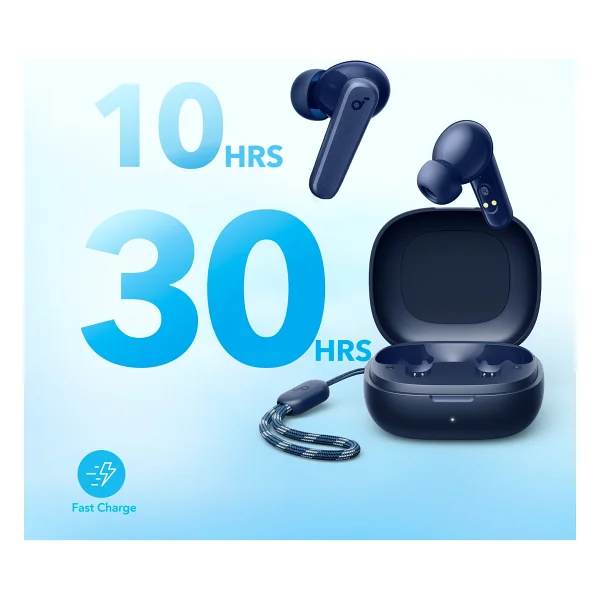 Anker Soundcore R50i TWS Mavi Kulak İçi Bluetooth Kulaklık - Görsel 3