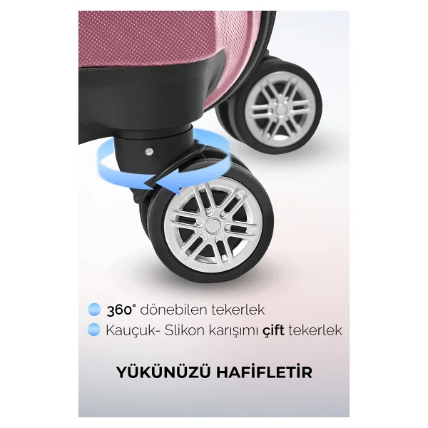 Polo&Sky Petek Abs Kabin Boy Valiz - Görsel 5