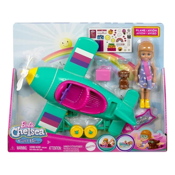 Barbie Chelsea'nin Pervaneli Mini Uçağı Htk38 - Görsel 5