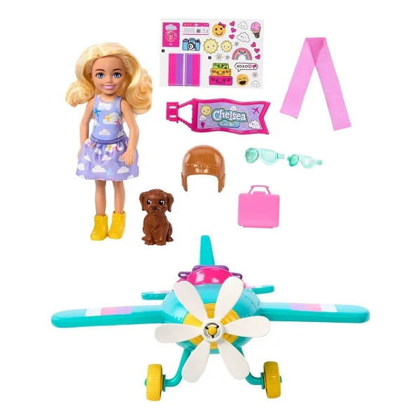 Barbie Chelsea'nin Pervaneli Mini Uçağı Htk38 - Görsel 6