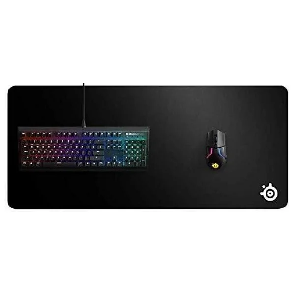 Steelseries Qck XXL Siyah Gaming Oyuncu Mouse Pad Baskısız Düz Yüzey İle Ergonomik Tasarım - Görsel 4