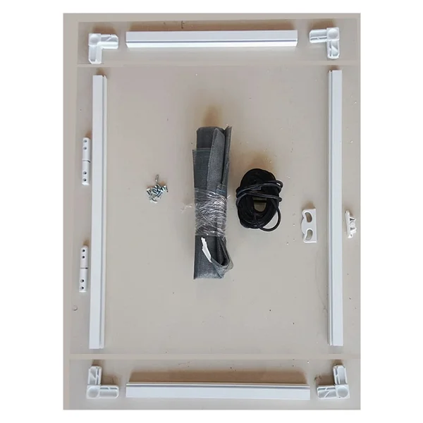 Kamataş Sineklik Menteşeli Kapı Sinekliği Beyaz (En: 0-90 Cm. Boy: 0-210 Cm) - Görsel 5