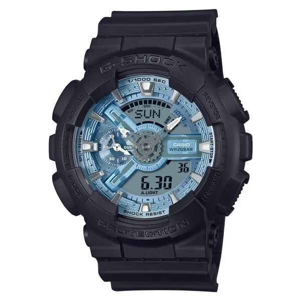 Casio G-Shock Ga-110cd-1a2dr Mavi Erkek Kol Saati - Görsel 3