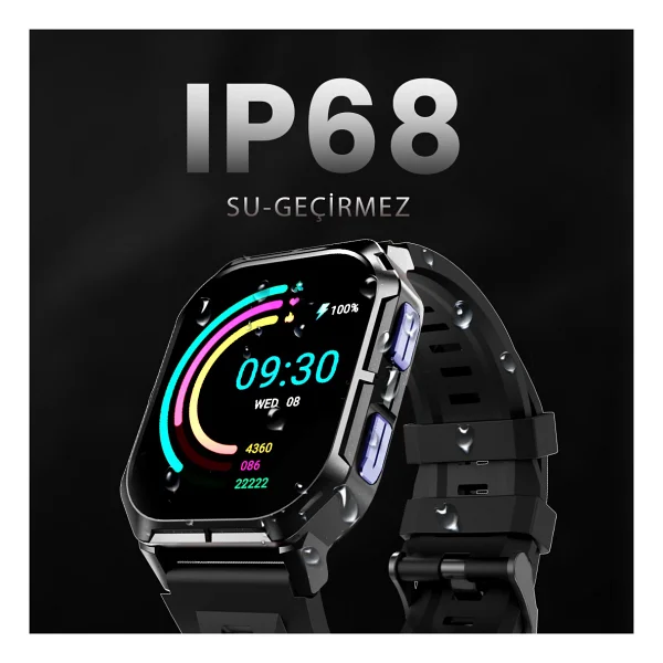 Hifuture Ultra 3 Turuncu Akıllı Saat - Görsel 5