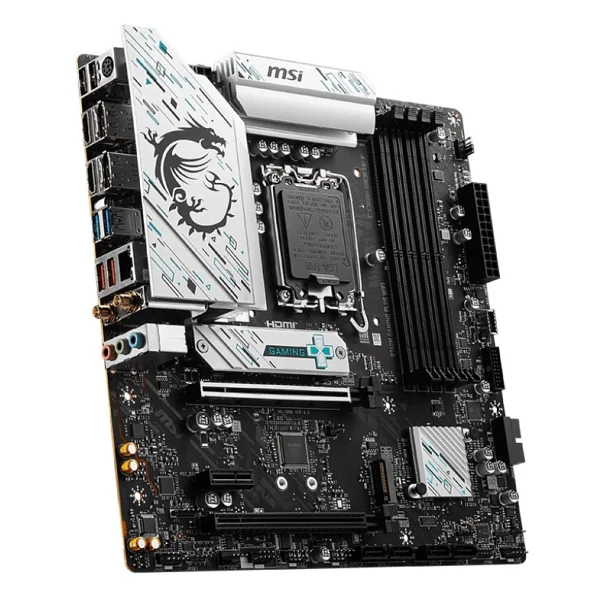Msı B760m Gaming Plus Wi-Fi Intel Lga1700 DDR5 Micro Atx Anakart - Görsel 4