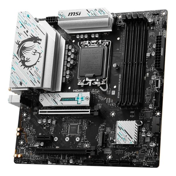 Msı B760m Gaming Plus Wi-Fi Intel Lga1700 DDR5 Micro Atx Anakart - Görsel 3