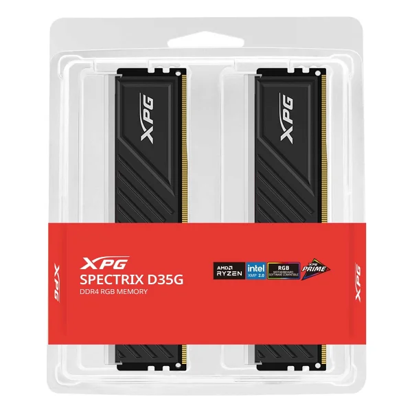 Xpg Spectrix D35 RGB 16 GB (2x8) 3200 MHz Cl16 Ax4u32008g16a-Dtbkd35g DDR4 RAM - Görsel 2
