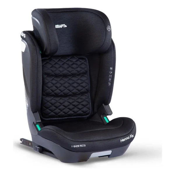 Kraft Henna Fix I-Size Siyah 15-36 Kg Oto Koltuğu - Görsel 6