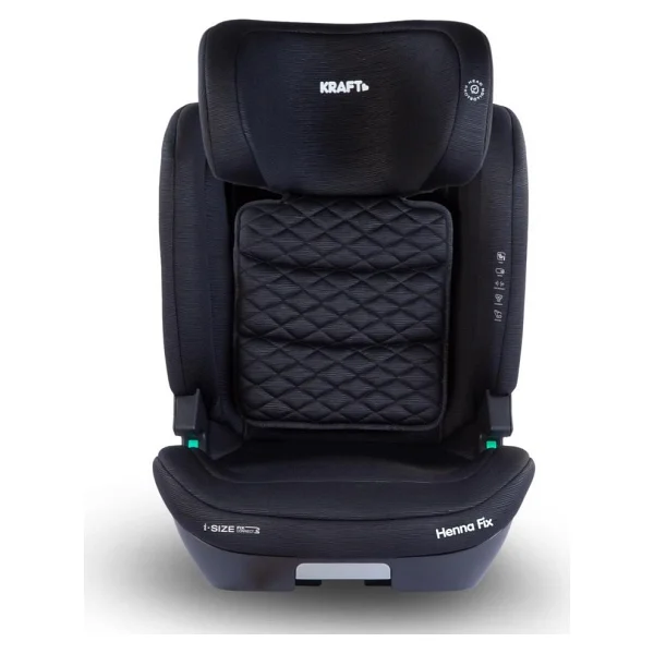 Kraft Henna Fix I-Size Siyah 15-36 Kg Oto Koltuğu - Görsel 5