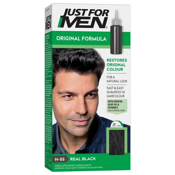 Just For Men Saç Boyası Siyah H-55 - Görsel 8