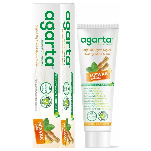 Agarta Ktyra52 Agarta Doğal Diş Macunu 100ml Propolis - Görsel 4