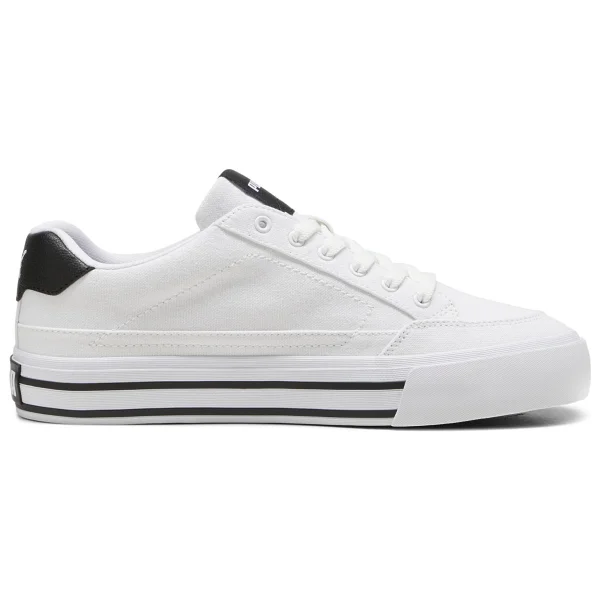 Puma Court Classic Vulc Fs 396353-02 Beyaz-Siyah Spor Ayakkabı - Görsel 3