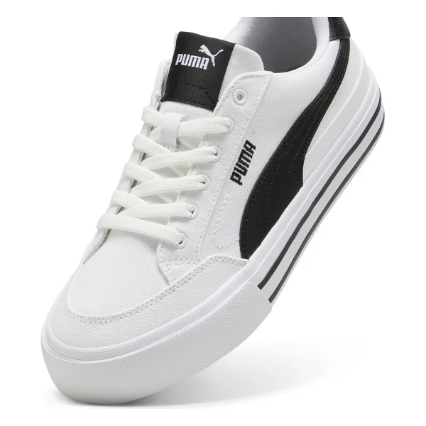 Puma Court Classic Vulc Fs 396353-02 Beyaz-Siyah Spor Ayakkabı - Görsel 5