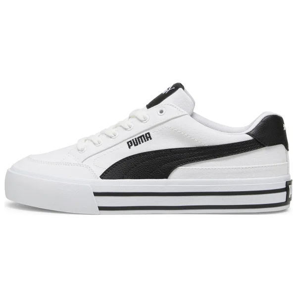 Puma Court Classic Vulc Fs 396353-02 Beyaz-Siyah Spor Ayakkabı - Görsel 9