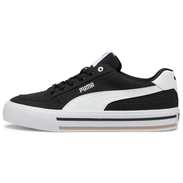 Puma Court Classic Vulc Fs 396353-02 Beyaz-Siyah Spor Ayakkabı - Görsel 8