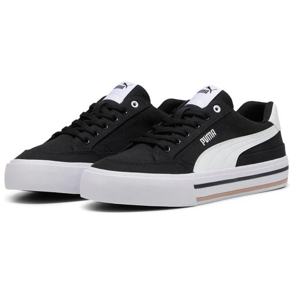 Puma Court Classic Vulc Fs 396353-03 Siyah-Beyaz Spor Ayakkabı - Görsel 2