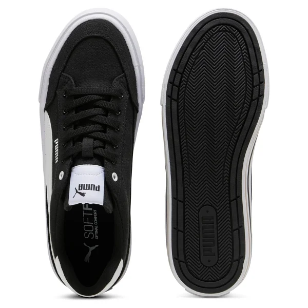 Puma Court Classic Vulc Fs 396353-03 Siyah-Beyaz Spor Ayakkabı - Görsel 4
