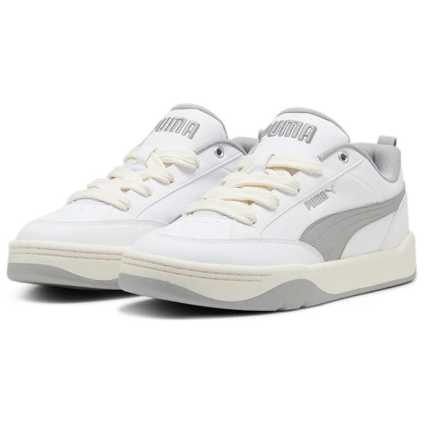 Puma Park Lifestyle 395084-01 Beyaz-Gri Erkek Sneaker - Görsel 2
