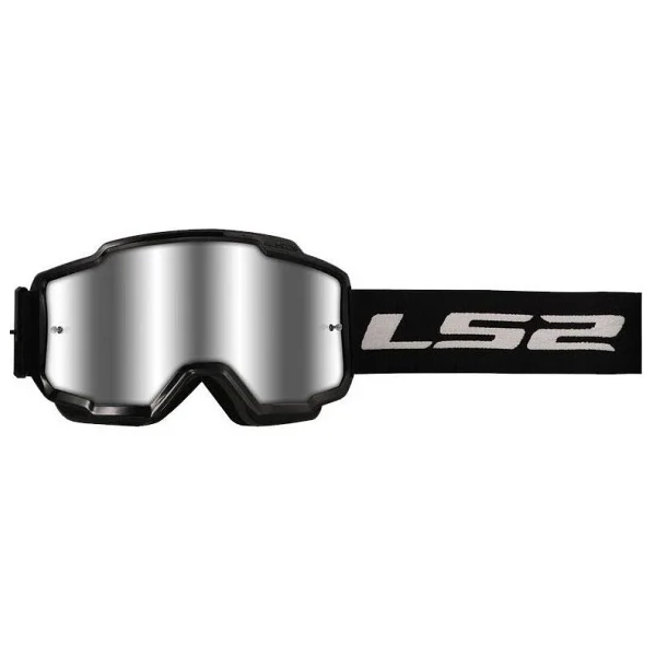 Ls2 Charger Plus Google Motokros Gözlük - Iridium Siyah - Görsel 2