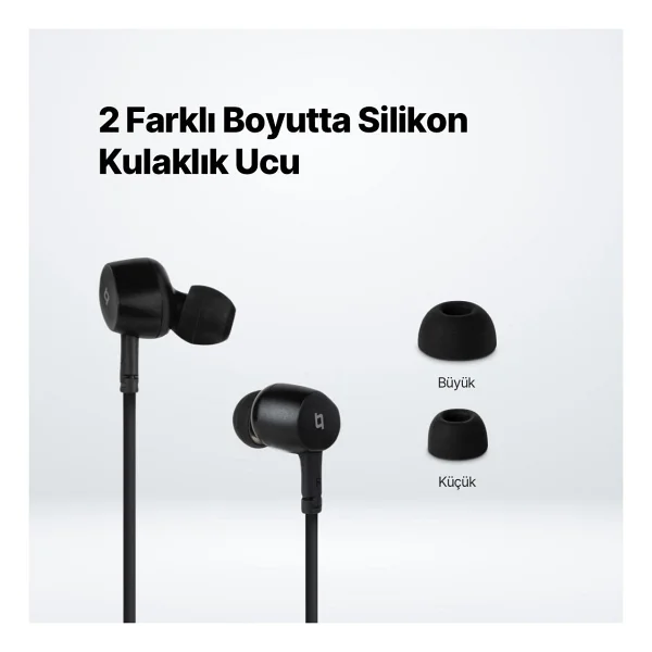 Ttec Hd Mikrofonlu Ergonomik Kulakiçi Kablolu Type-C Kulaklık, Kumanda Kontrollü Stereo Sesli Kulaklık - Görsel 4