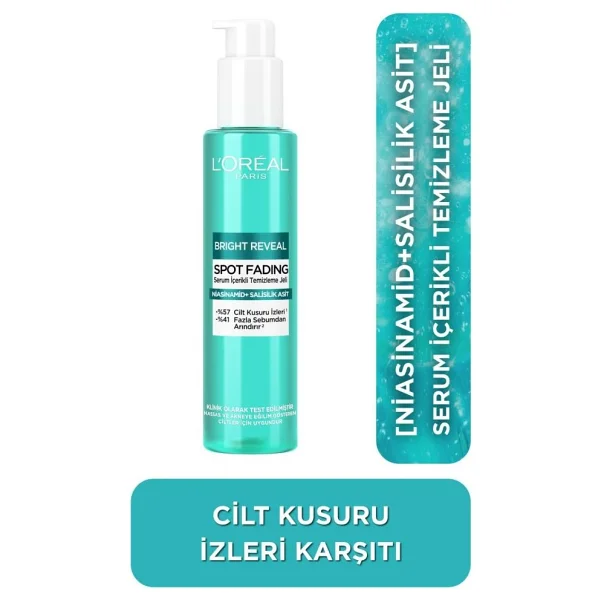 L'oreal Paris Bright Reveal Spot Fading 150 Ml Yüz Temizleme Jeli - Görsel 2