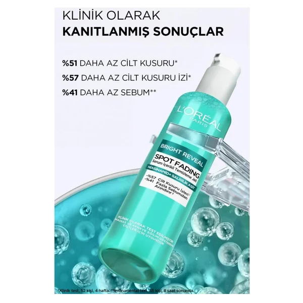 L'oreal Paris Bright Reveal Spot Fading 150 Ml Yüz Temizleme Jeli - Görsel 5
