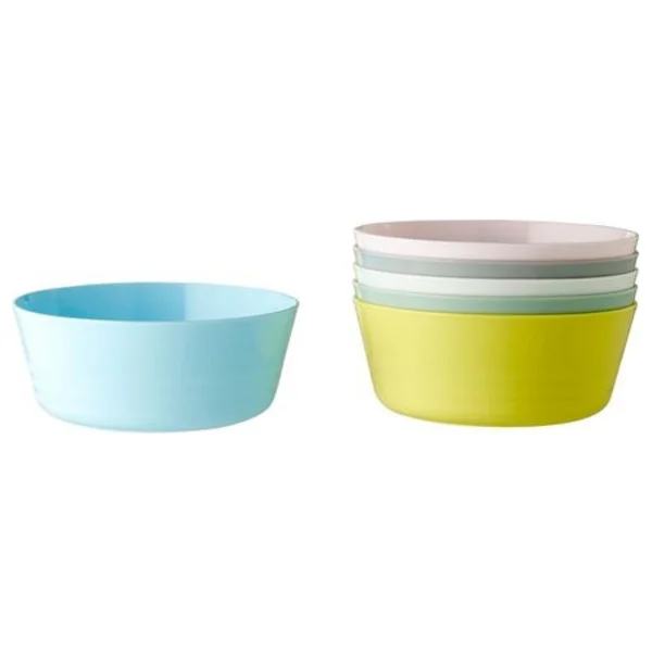 Ikea Kalas Bebek&Çocuk Çatal Kaşık Bıçak-Kase-Tabak-Bardak Seti 36 Parça - Görsel 5