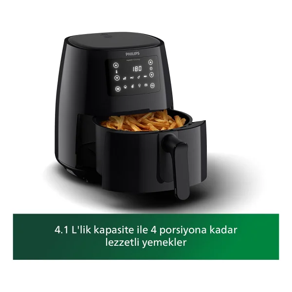 Philips Airfryer 3000 Serisi Hd9243/90 L 4.1 Lt Yağsız Fritöz - Görsel 2