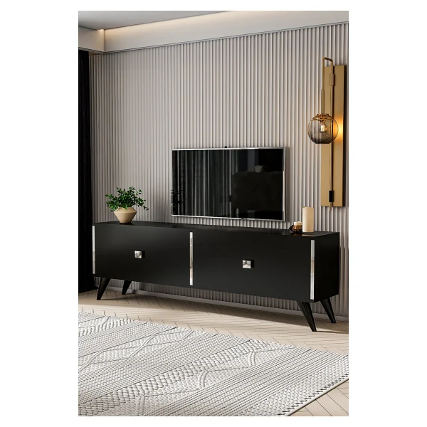 Givayo Mobilya Marco TV Ünitesi 150 Cm - Antrasit - Görsel 6