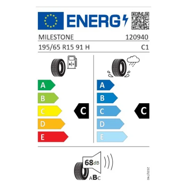 Milestone Carmile 195/65 R15 91h Yaz Lastiği - 2025 - Görsel 5
