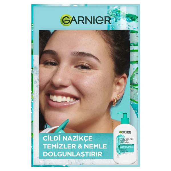 Garnier Hyaluronik Aloe 250 Ml Yüz Temizleme Jeli - Görsel 3