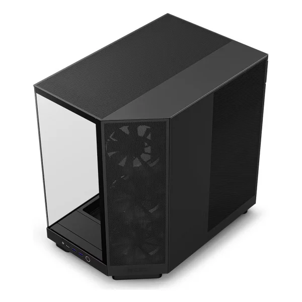 Nzxt H6 Flow Cc-H61fb-01 Fanlı Siyah Atx Oyuncu Kasası - Görsel 3