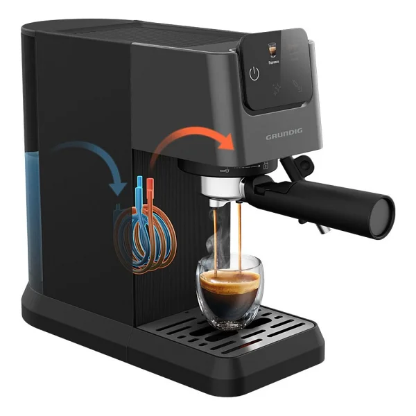Grundig Delisia Coffee Ksm 4330 Manuel Espresso Makinesi - Görsel 5