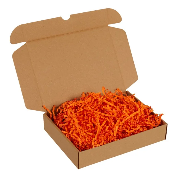 Packanya Turuncu Kırpık Kağıt ( Zigzag Kağıt ) - 50 Gr - Görsel 3
