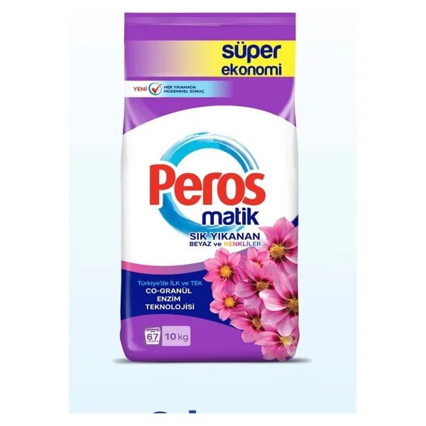 Peros Matik 10 Kg Toz Deterjan - Görsel 2