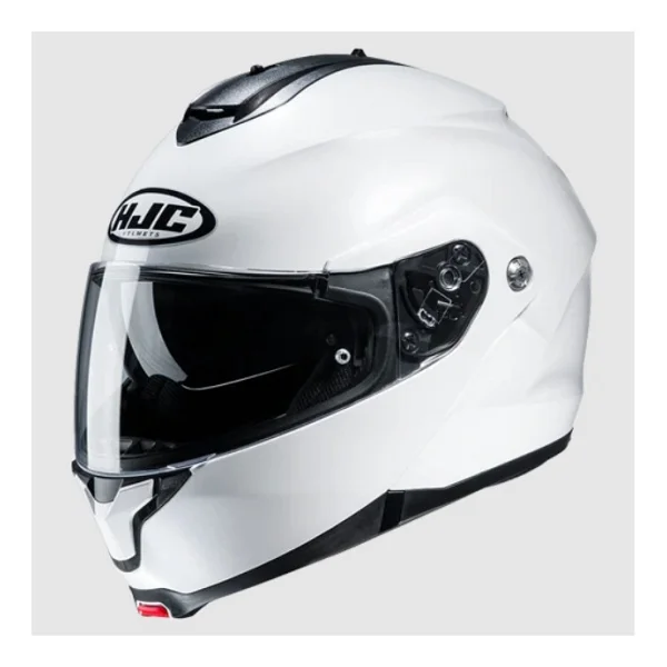 Hjc C91n Çene Açılır İnci Beyazı Motor Kaskı - Görsel 6