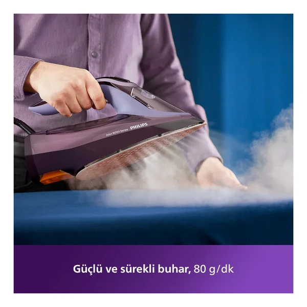 Philips Azur Dst8021/30 3000 W Buharlı Ütü - Görsel 4