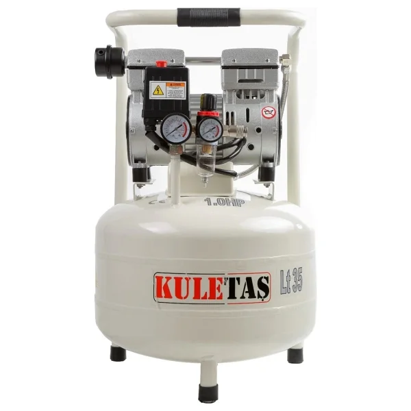 Kuletaş Süper Sessiz Yağsız Kompresör 35 Litre - Görsel 2
