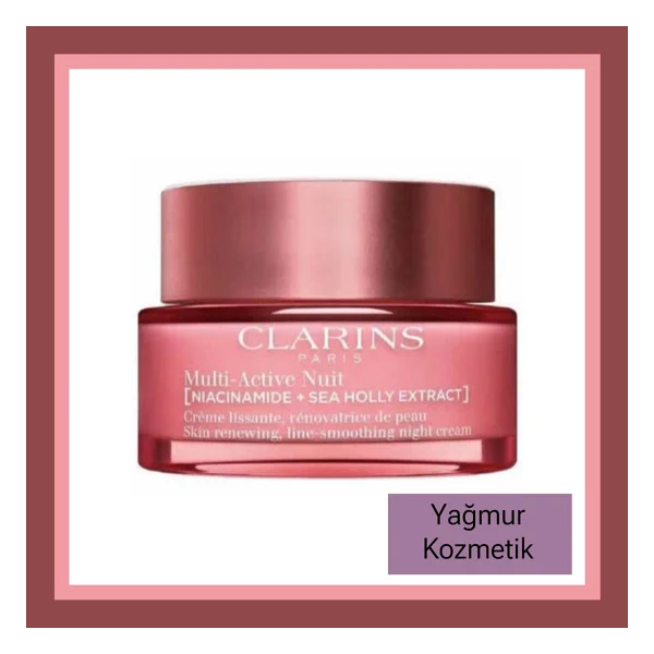 Clarins Multi-Active Tüm Ciltler İçin Yaşlanma Karşıtı 50 Ml Gece Kremi - Görsel 3