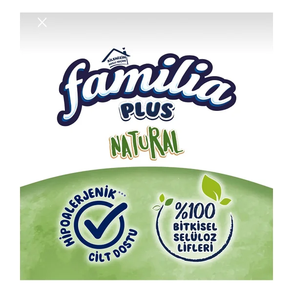 Familia Plus Natural 40'lı Tuvalet Kağıdı - Görsel 3