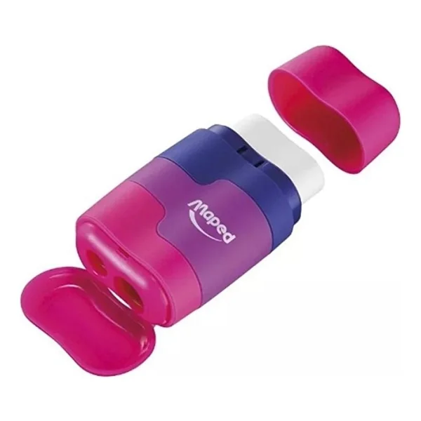 Maped Connect Çift Delikli Silgili Kalemtıraş 049221 - Görsel 2