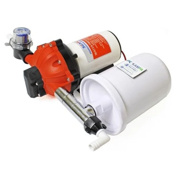 Seaflo 12 Volt 2 Lt Tanklı Otomatik Hidrofor, Tekne, Yat, Karavan Hidroforu Pompası - Görsel 2