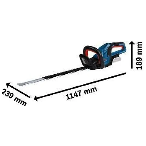 Bosch Ghe 18v-60 Çit Budama Makinesi - Görsel 2