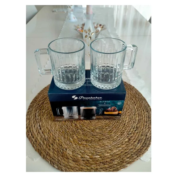 Paşabahçe Elysia 55432 250 Cc 2'li Kulplu Bardak - Görsel 4