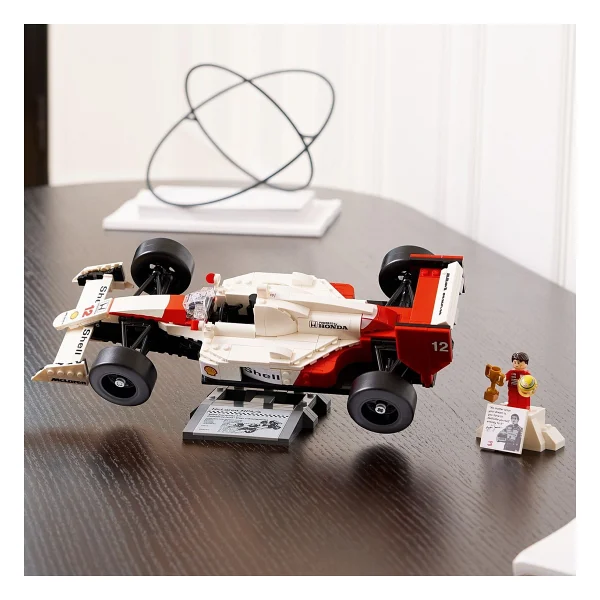 Lego 10330 Icons Mclaren Mp4/4 Ve Ayrton Senna - Görsel 4
