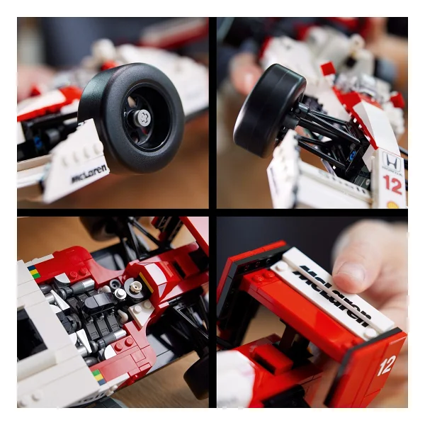 Lego 10330 Icons Mclaren Mp4/4 Ve Ayrton Senna - Görsel 5