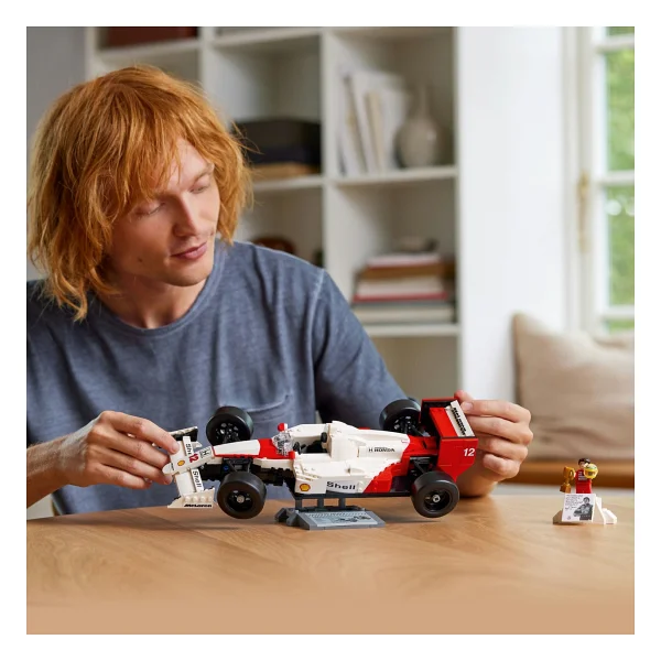 Lego 10330 Icons Mclaren Mp4/4 Ve Ayrton Senna - Görsel 6