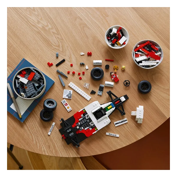 Lego 10330 Icons Mclaren Mp4/4 Ve Ayrton Senna - Görsel 9