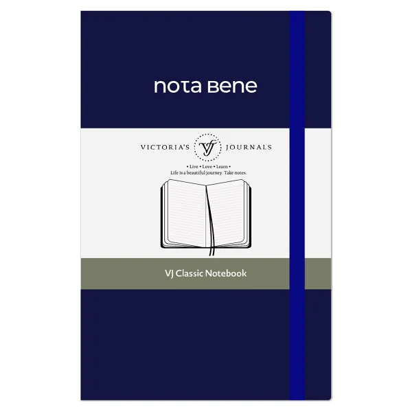 Victoria's Journals Nota Bene Classic Sert Kapak Defter, 9x14 Cm, Çizgili - Fuşya - Görsel 10