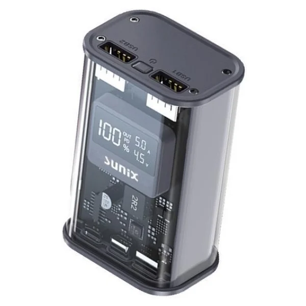 Sunix Pb-44 Gri 12000 mAh Powerbank - Görsel 4